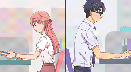 Wotaku ni Koi wa Muzukashii. This anime is more mature. It's nice seeing  romance that isn't focused on teens. Highly recommended! - Wotaku ni Koi wa  Muzukashii. This anime is more mature.