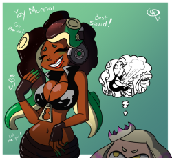 chillguydraws: Marina Doodle Best squid drawing