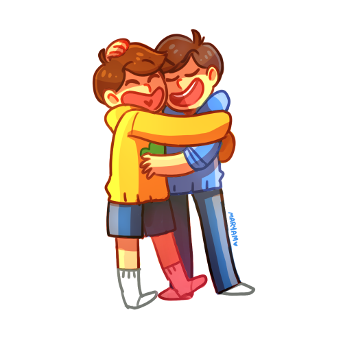 maryomahmed: Hugs!You don’t know how much I love them :‘3 (Don’t tag ships, please)