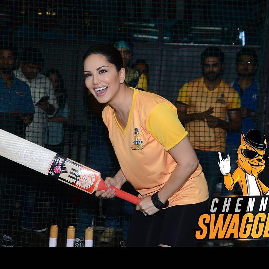 Good thing I&rsquo;m not playing!! Lol but it was fun! @chennaiswaggersofficial