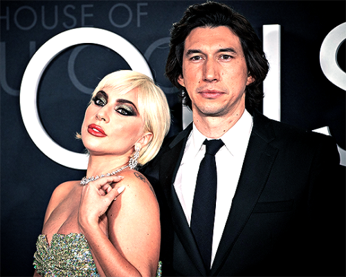 Adam Driver &amp; Lady Gaga at the &lsquo;House of Gucci&rsquo; LA Premiere || Nov. 18, 