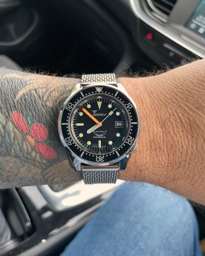Instagram Repost
aus_seiko_collector
I do believe it’s hump day!
Squale 1521 Dive Watch#squale #squalewatches #squale1521 #squale50atmos #squaleatmos50 #squaleheritage #watchesofinstagram #watchfam #sw200 [ #squalewatch #monsoonalgear #divewatch #watch #toolwatch ]