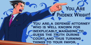 What Ace Attorney Character Are You?