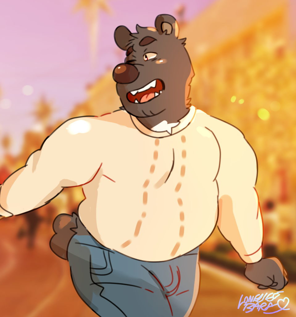loneliest-bara:  color commission for @bootyblasphemy! this was such a pleasant draw