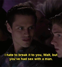 dontyoucallyourhusbanddaddy:  YAS AT THE CARRIE DIARIES NOT PUTTING UP WITH ANY OF YOUR INTERNALIZED HOMOPHOBIA BULLSHIT SINCE 2013 YAAAAAAASS