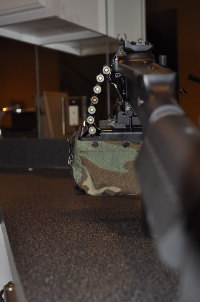 gunrunnerhell:  Belt Fed Rear view of a DSArms tactical RPD carbine. This one has