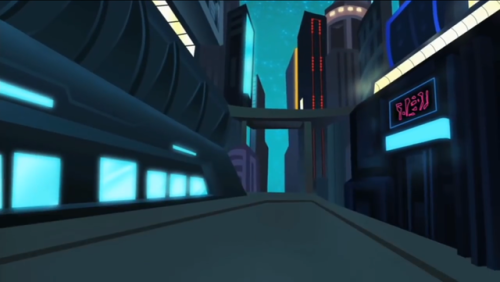 trash-loner:  You know, I was rewatching an ep of Voltron force where it featured some background of their incarnation of pidge’s home planet. I couldnt help but notice it kinda look familiar to some of the few futuristic backgrounds in the trailer