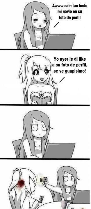 toxicos-radioactivos:  keepcalmandbeawesomee:  ._. Zorra…  Puta ._. 