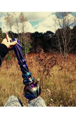 donthatefornicate:  bong rips in the backyard