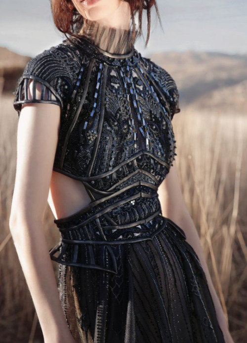 chandelyer:  HASSIDRISS “Burning Shadows” fw19 couture