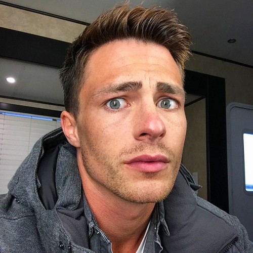 coltonhaynesofficial:  I guess I grow a lot of facial hair now…thx puberty! Hope work is ok wit this. #Lazy😴