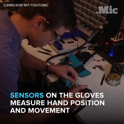 High-tech Gloves Translate Sign Language Into Spoken Words - Full Video
