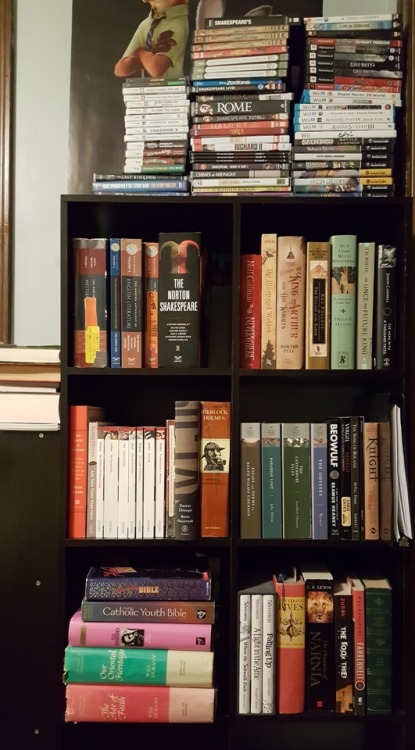 When it’s midnight but you want to show off your new Hufflepuff jacket and your shelves. The book pa