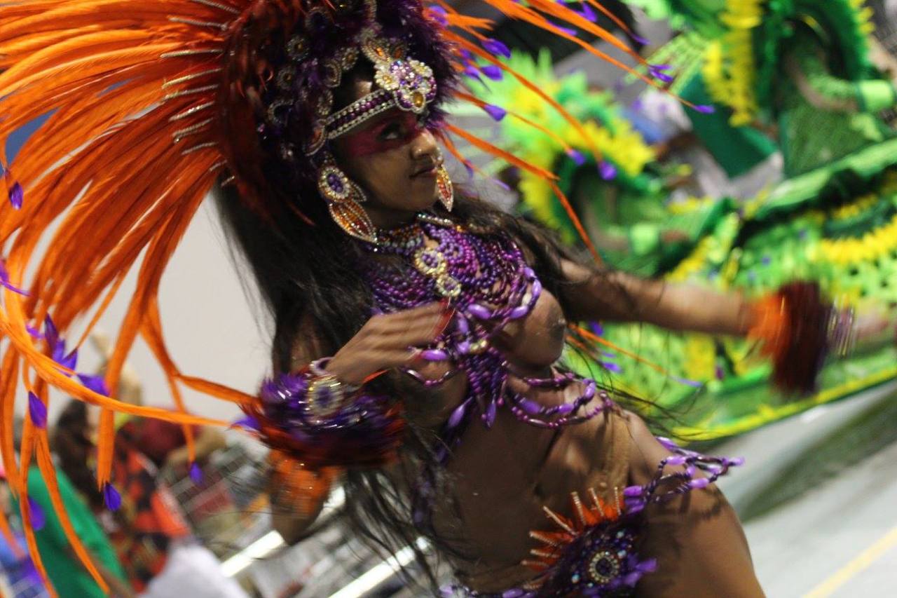   Brazilian woman at a 2016 carnival. Via Liga Carnaval LP.   