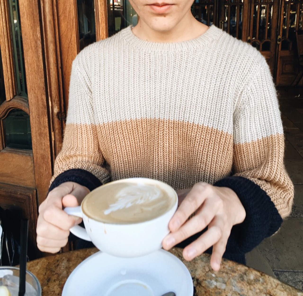 flowinguniverse:  Coffee as big as my face 