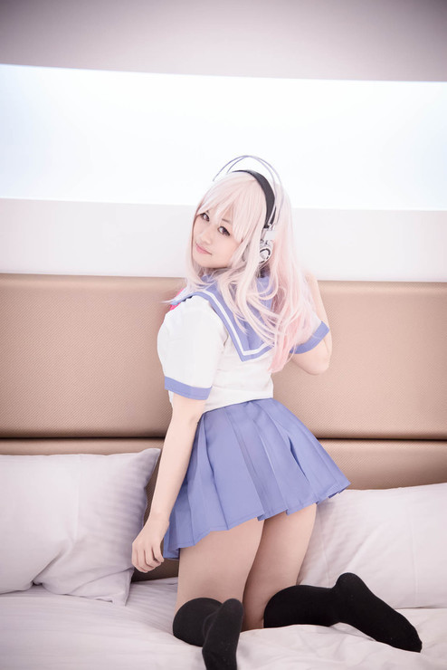 XXX goodcosplays:  Super Sonico (Nitro Super photo