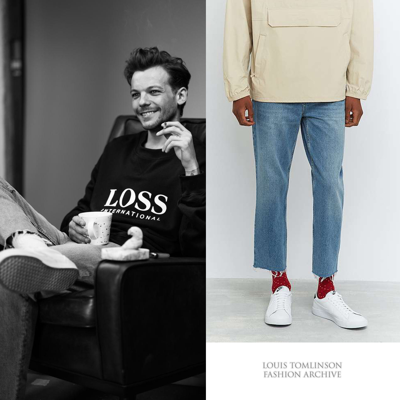 Erika's Corner — One Direction Louis Tomlinson Signed Adidas Shoes