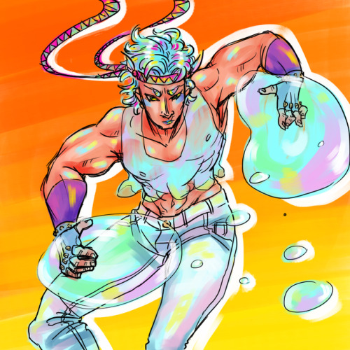 crescentmoonrider: araki : i feel like giving canon coloring to characters limits the possibilities 