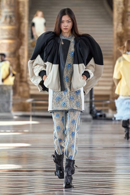 May Bell in Louis Vuitton Fall 2021