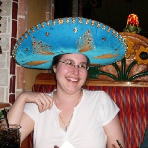 Because of course when they sing happy birthday to you at a Mexican restaurant, you wear a sombrero.