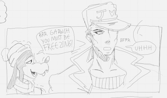 Jojo's Bizarre Adventure shatposts — Jotaro might not be very expressive  but Star