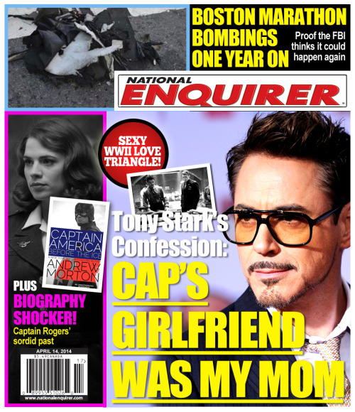 mediavengers: National Enquirer, April 14, 2014 After details of Andrew Morton’s Captain Ameri