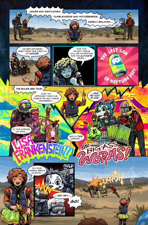 Since we are now free to post it, here is the comic @thrashbeatles and i made for @thegraveravers Ta