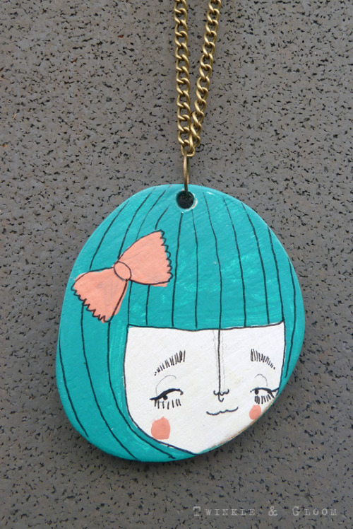 We&rsquo;re a bit smitten by the new collection of illustrated wooden jewellery by Twinkle &amp; Glo