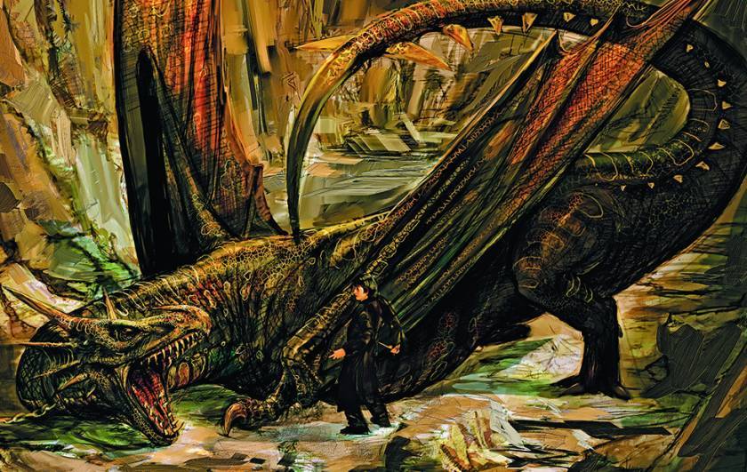 rainbowrowell:micdotcom:Eerie Harry Potter concept art brings the darkness back to