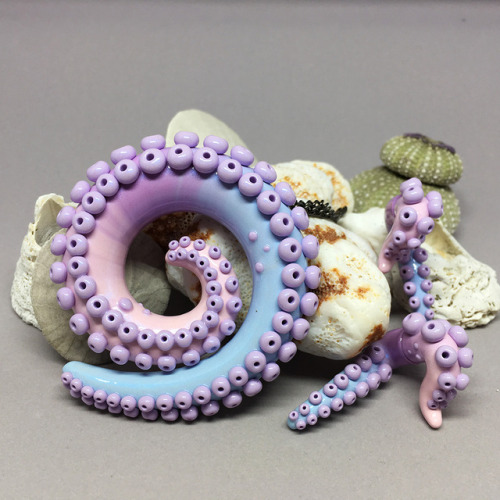 Added more tentacle goodies to my Etsy shop~!www.etsy.com/shop/WalkingSquidThis month I’m raising mo