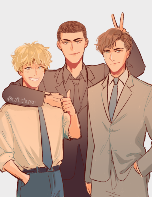 catbishonen:family portrait pt.2: the Lynch bros“There were three of them, and if you didn’t like on