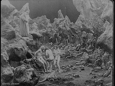 slobbering:  L’Inferno (Italy 1911) L'Inferno is a 1911 Italian silent film, loosely