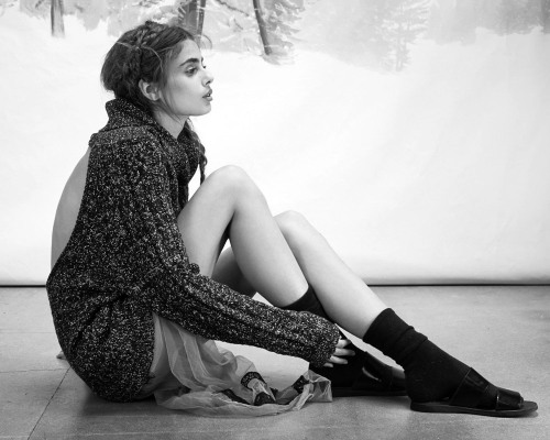 senyahearts:  Taylor Marie Hill in “Winter Wonderland” - For Love & Lemons Knitz Holiday 2014 Lookbook  Photographed by: Zoey Grossman 