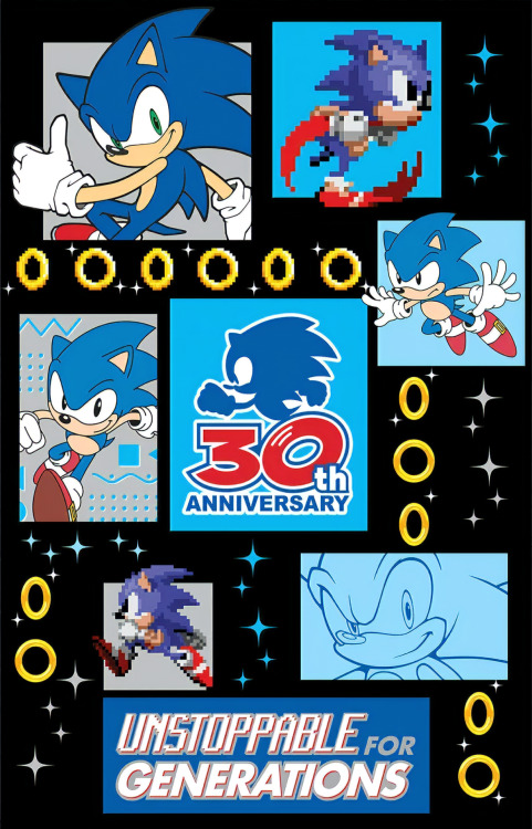 aawesomepenguin:Check these out! Some new Sonic 30th Anniversary Promotional art has been uncovered!