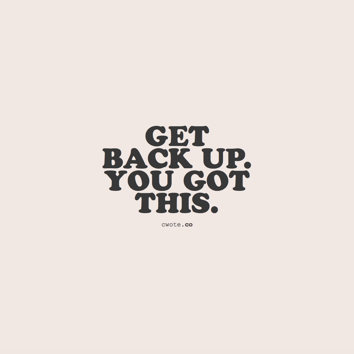 whoreforhim:  cwote:Don’t give up on yourself. You got this!  I do 💋