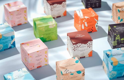 Delightful tea packaging by Sergio Laskin