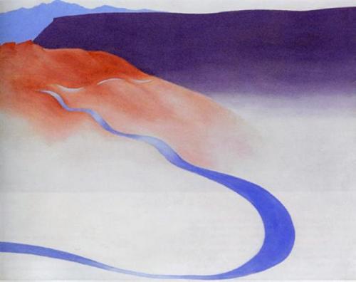  Georgia O'Keeffe“Road To The Ranch” 