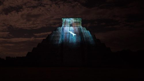 cazadordementes:“Las Noches de Kukulcán” en Chichén Itzá, Yucatán.Patrimonio de la Humanidad desde 1