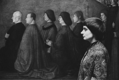 last-picture-show:Agnès Varda, Self-Portrait, Venice, 1960