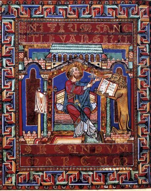 Illuminations from “The Gospels of Henry the Lion”, made ​​for the Duke of Saxony and Ba