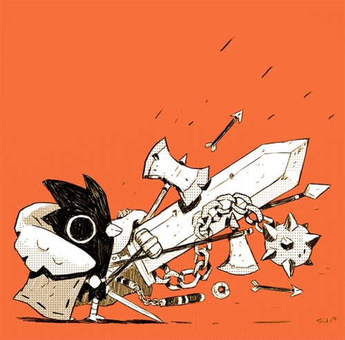 ladytruds:The Prince is small and defenceless-looking, but under that cloak he carries a few secret weapons…