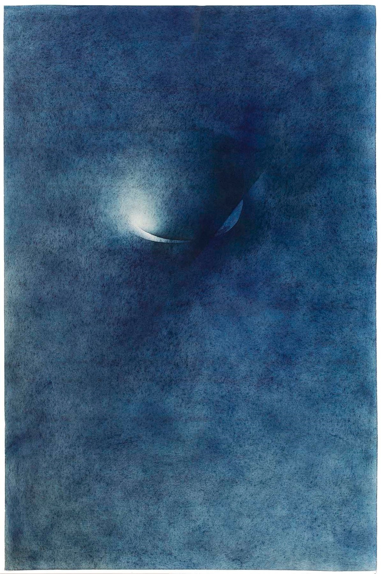 theegoist: Norman Lewis (American, 1909-1979) - Untitled, oil on paper, 86.1 × 56.8