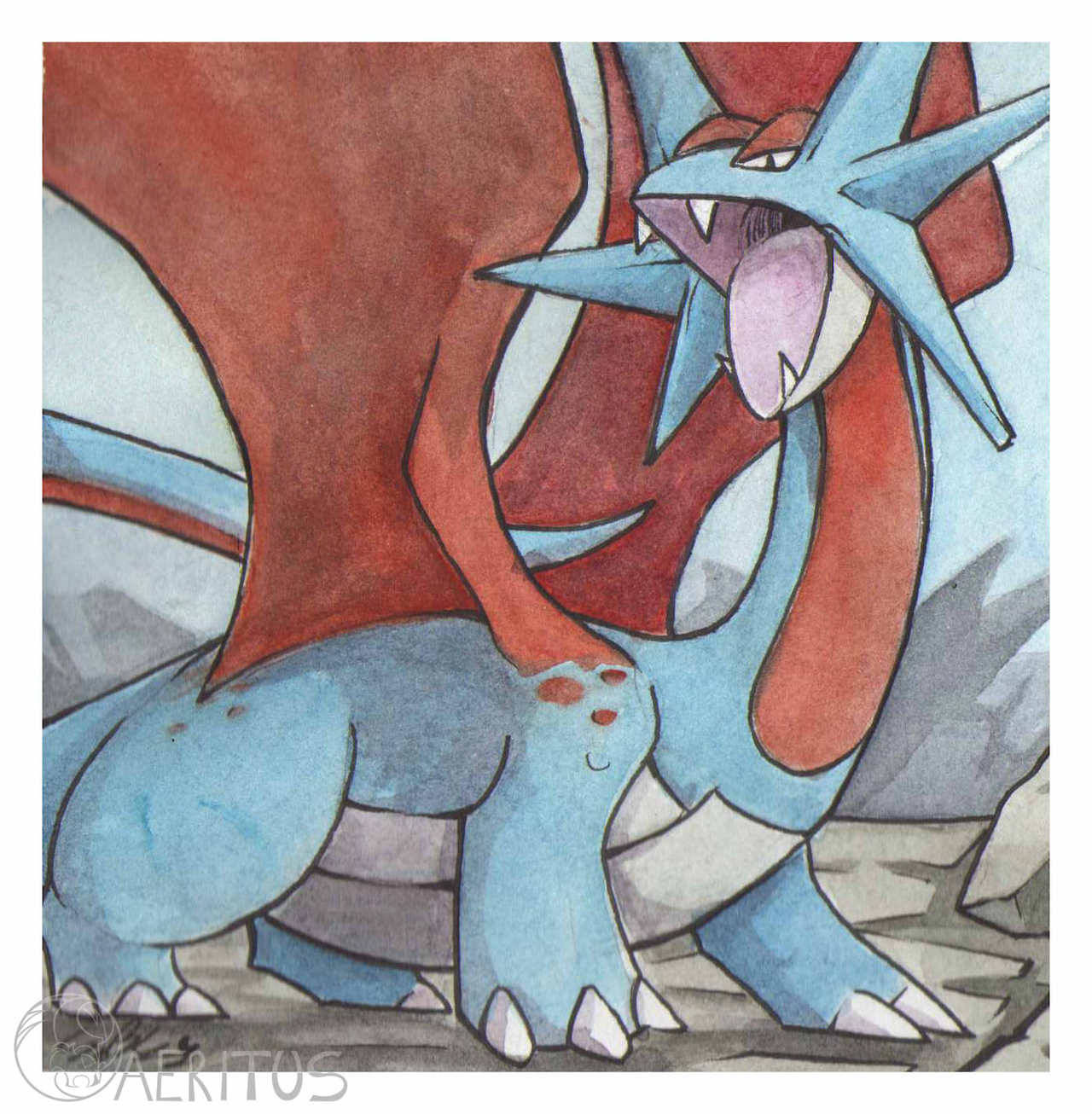 YO, got my pc back.have the watercolors I’ve been doing these days for the Pokecember