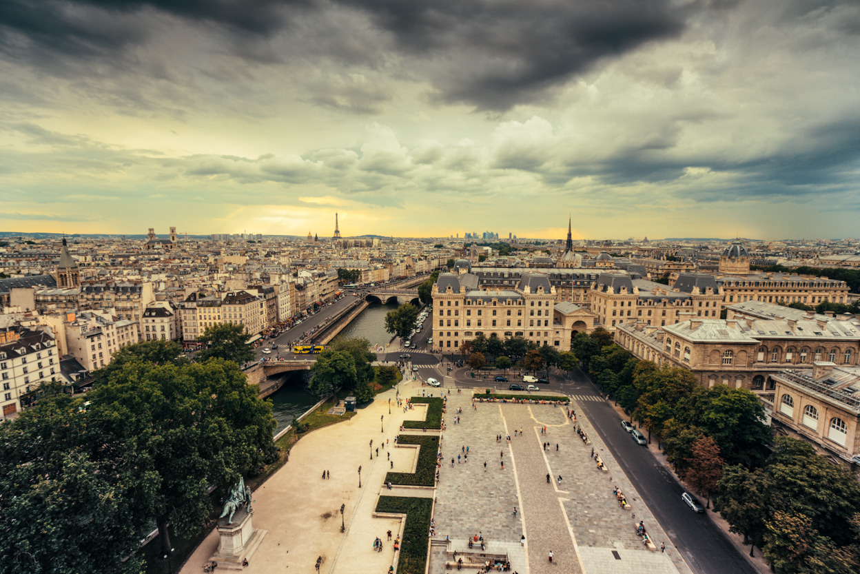 Paris: Sunset and the Eiffel Tower - Notre Dame View
—
The clouds
opened
their palms,
storm-fingers
brushing against
the sunset
that caressed
the horizon.
And the bells
of Notre Dame
rang,
reverberating
over the rooftops
of Paris.
—
This was taken on...