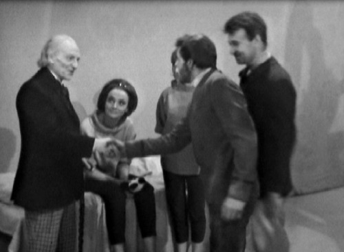 unwillingadventurer:The First Doctor and his companionsHeroic space pilot Steven Taylor