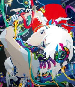 hypersonic-music-club:Illustration by Hiroyuki Takahashi from the new book COOL JAPAN CREATORS FILE IV