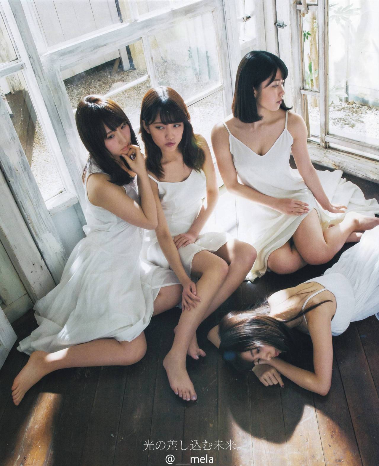 merumeru48:   BOMB 2016.04 - Yokoyama Yui, Takahashi Juri, Kato Rena, Muto Tomuvia