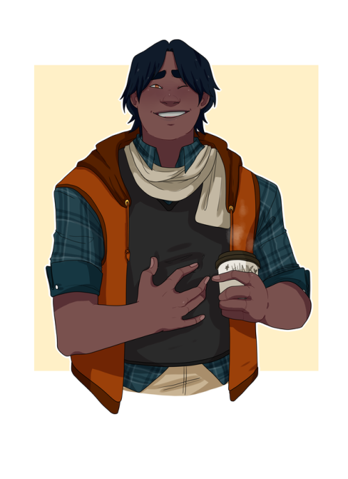 rhaignjiron:Hunk wearin toasty warm clothes