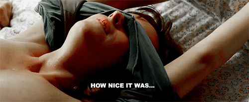 50shades:  &ldquo;Let me remind you, how nice it was, knowing me.&rdquo;