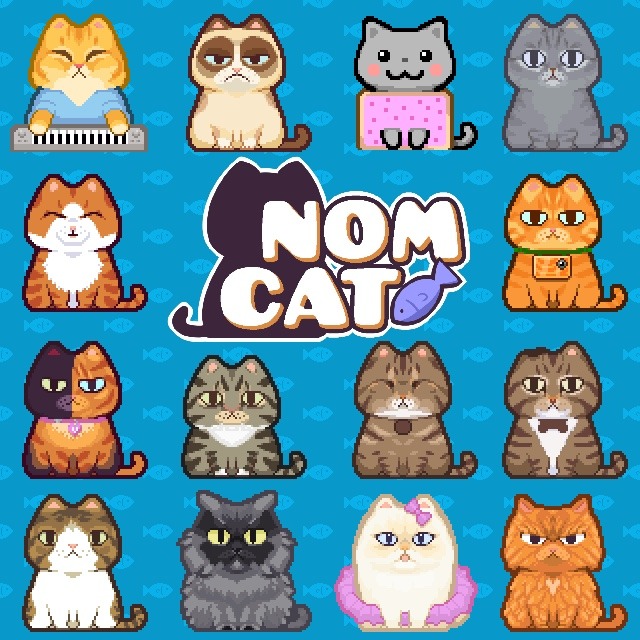 OUT NOW: Nom Cat feat. Grumpy, Nyan, & Keyboard Cat!!!

iOS: https://apple.co/1FA8fcf
Android: goo.gl/CEkqbs